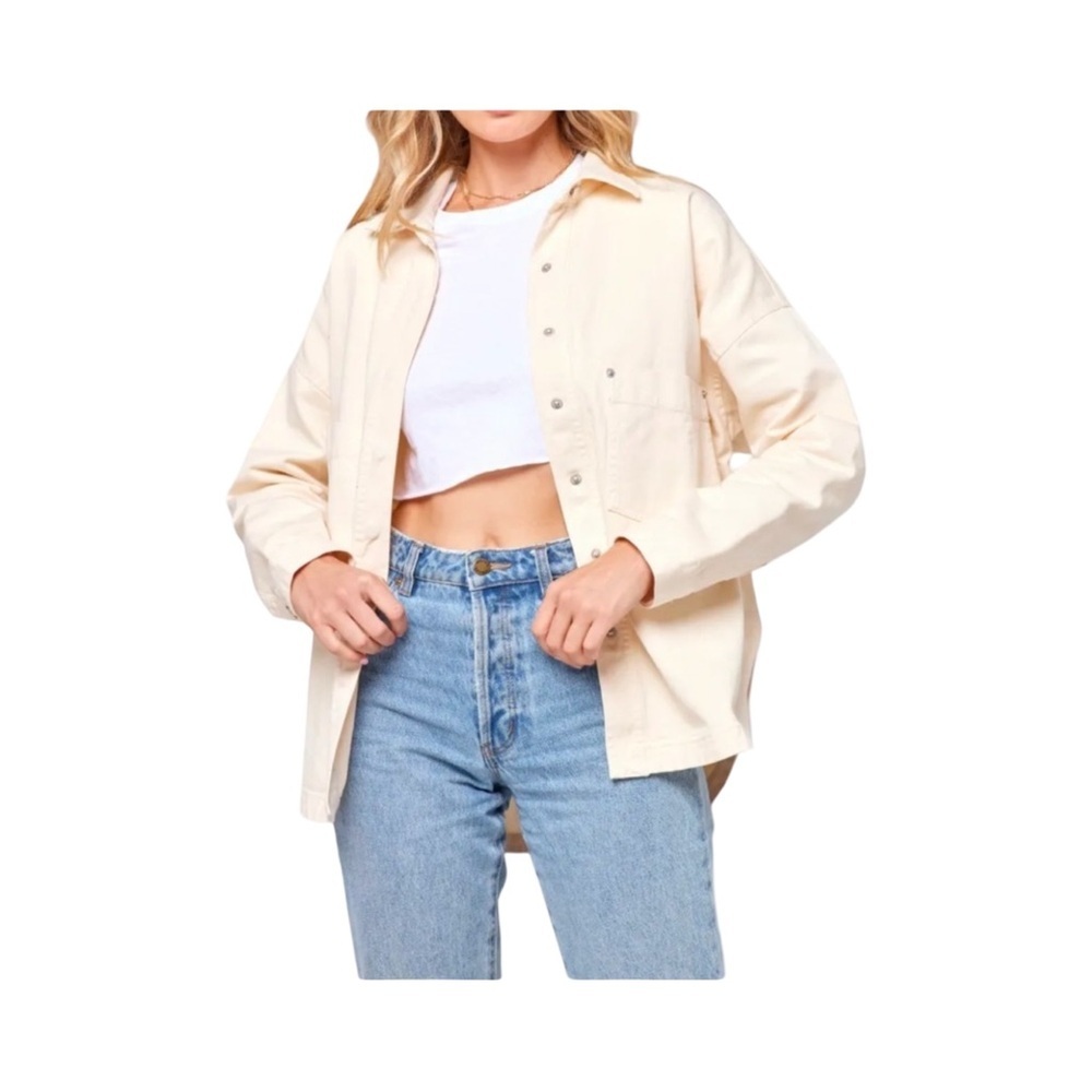 L*Space Cream Winslow Jacket NWT Size S